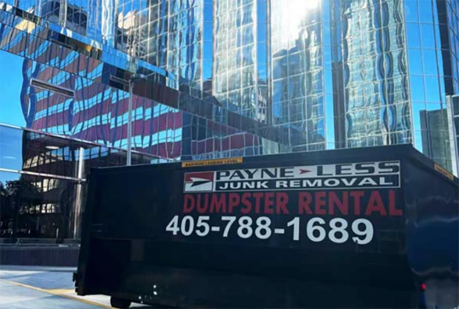 Oklahoma City Junk Hauling Dumpster Rental