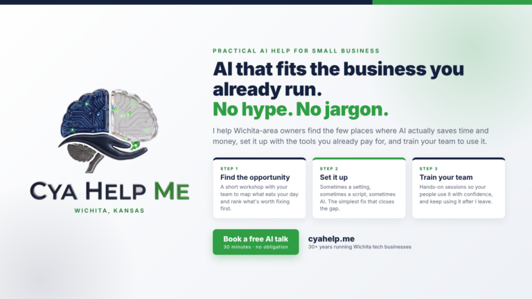Cya Help Me — Business management consultant